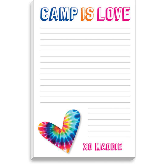 Camp Is Love Notepads